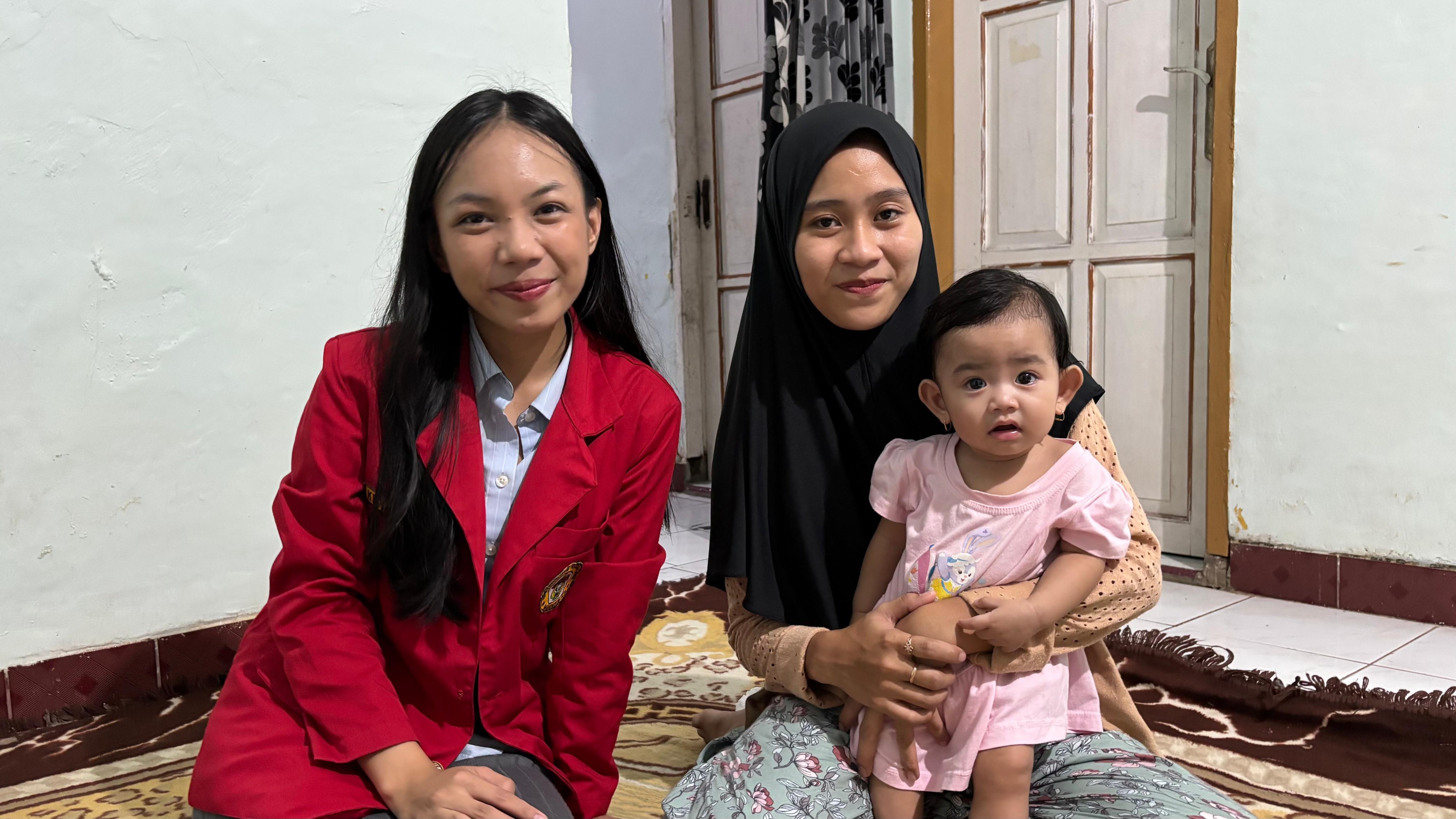 Kunjungan 1 P2KD III: Edukasi Manajemen Laktasi dan MPASI pada Ibu Damping